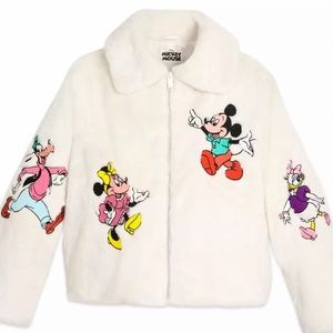 Disney’s Mickey and Friends faux fur jacket